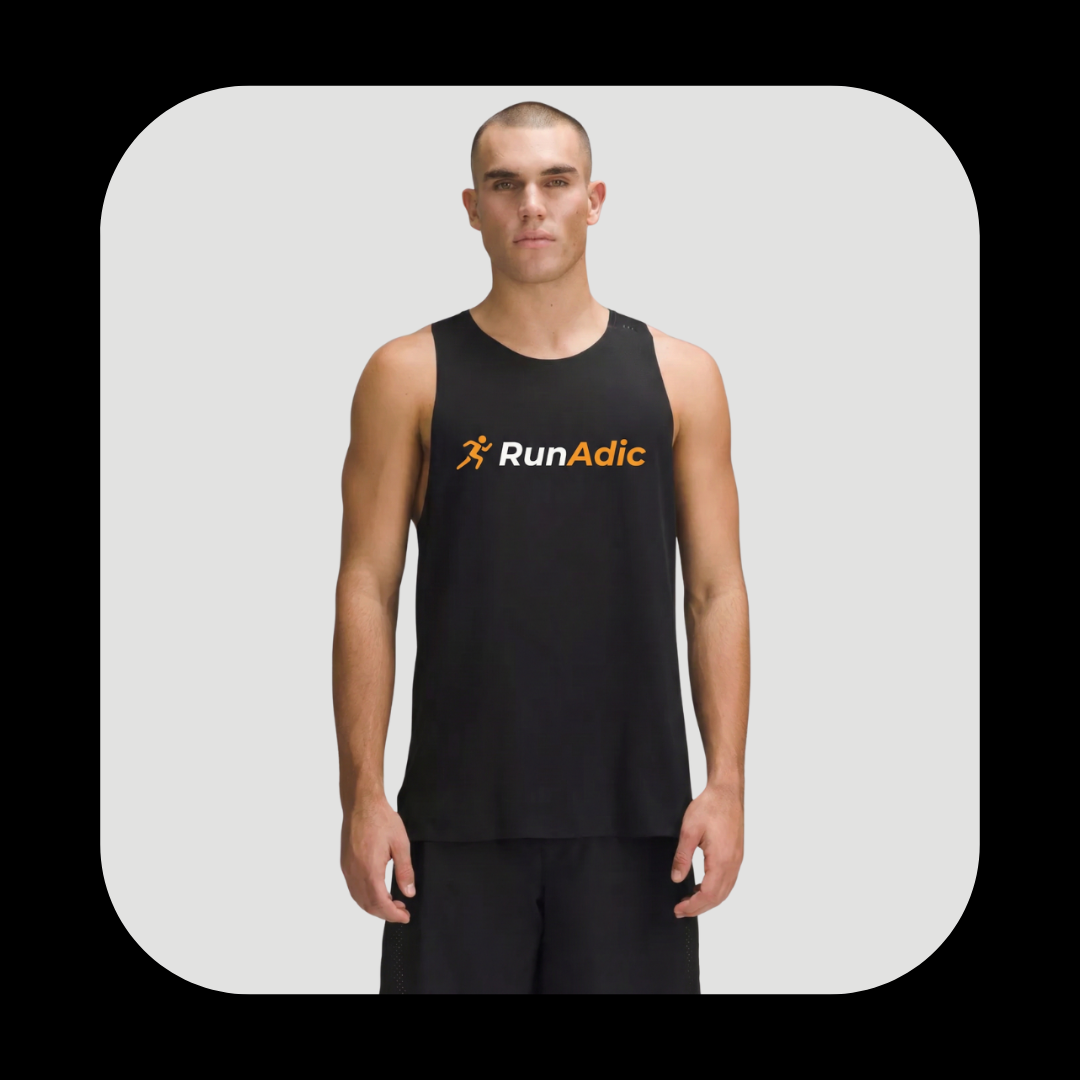 RunAdic Fast and Free Running Singlet | Lightweight Men’s Tank