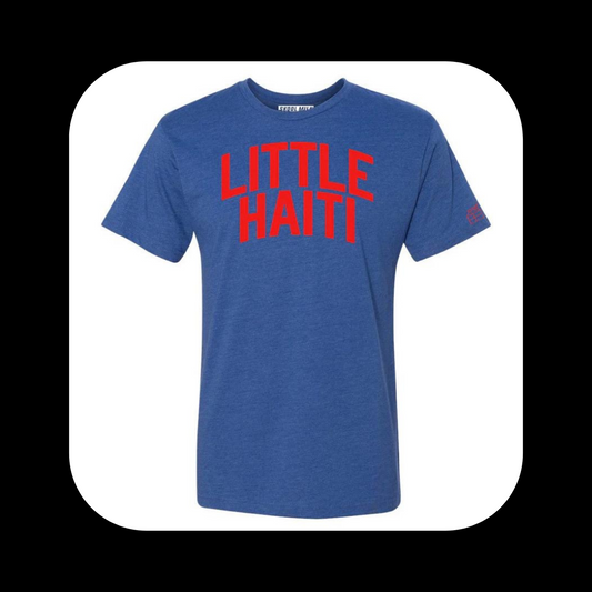 Blue Little Haiti Neighborhood T-Shirt - Limited in stock