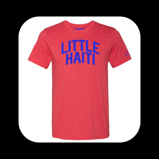 Red Little Haiti Neighborhood T-Shirt - Limited in stock