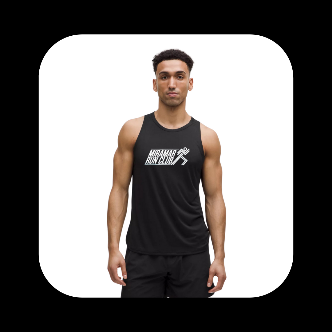 Miramar Lightweight Tank Top Black